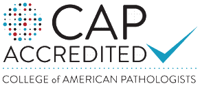 CAP Accredited, College of American Pathologists mark